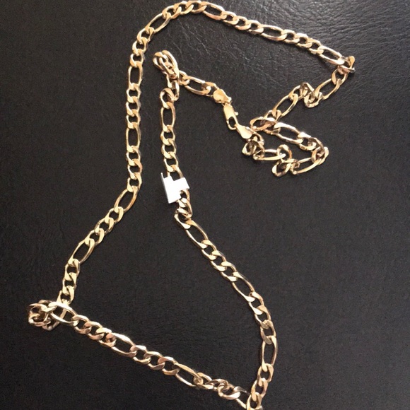18k Gold Filled fígaro chain